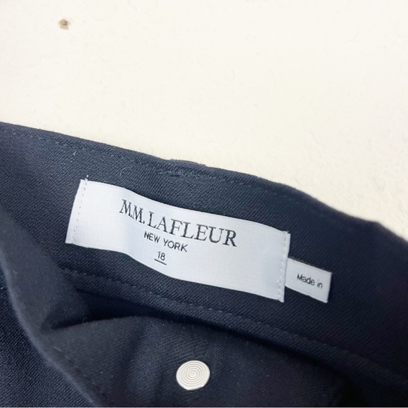 M.M Lafleur Milo Dark Navy Blue Pants Size 18 - Picture 4 of 8